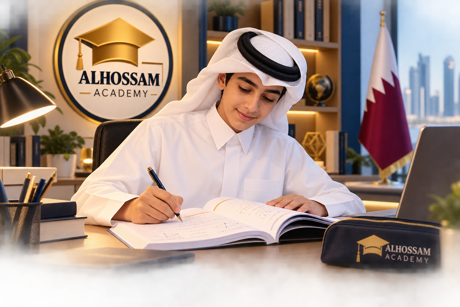 متابعة الطالب في AL HOSSAM ACADEMY
